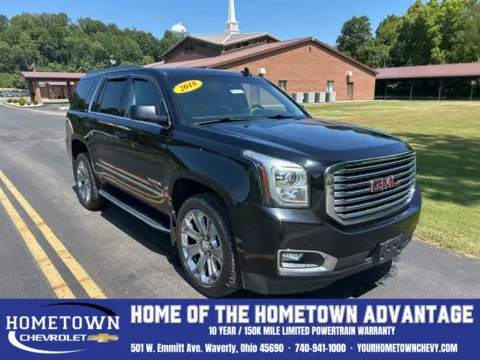 Blue 2018 GMC Yukon SLT for sale in Waverly, OH