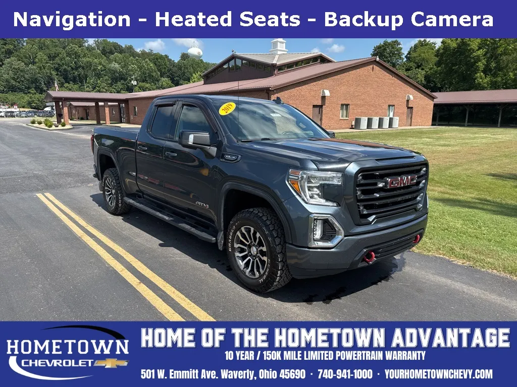 Blue 2019 GMC Sierra 1500 AT4 for sale in Waverly, OH