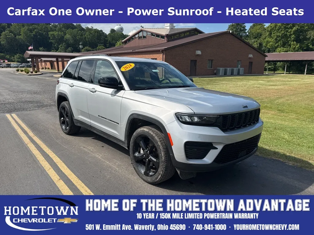 Silver 2024 Jeep Grand Cherokee Altitude X for sale in Waverly, OH