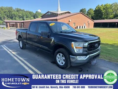 Blue 2021 Ford F-150 for sale in Waverly, OH