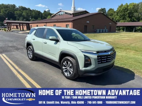 Green 2026 Chevrolet Equinox LT for sale in Waverly, OH