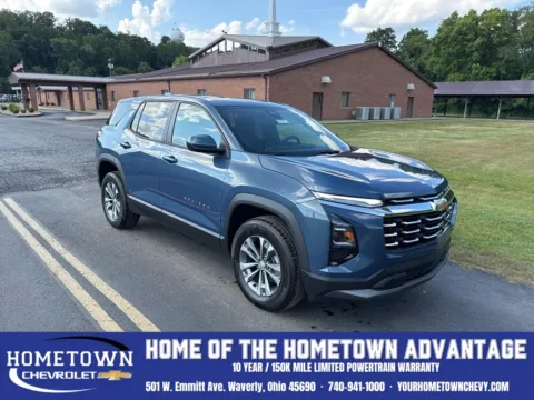 Blue 2026 Chevrolet Equinox LT for sale in Waverly, OH