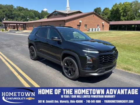 Black 2026 Chevrolet Equinox LT for sale in Waverly, OH