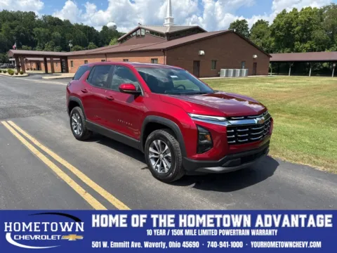 Red 2026 Chevrolet Equinox LT for sale in Waverly, OH
