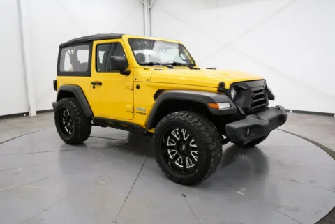 Yellow 2020 Jeep Wrangler Sport for sale in Waverly, OH