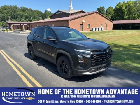 Black 2026 Chevrolet Equinox LT for sale in Waverly, OH