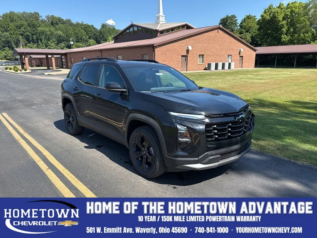 Black 2026 Chevrolet Equinox LT for sale in Waverly, OH