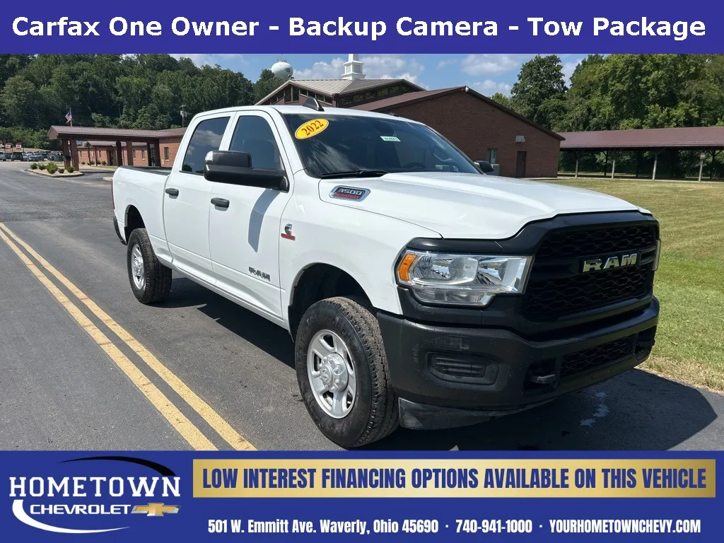White 2022 Ram 3500 Tradesman for sale in Waverly, OH