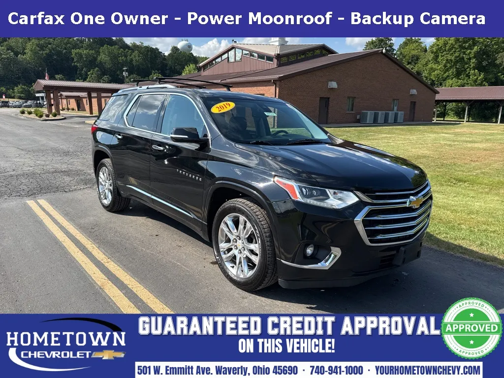 Black 2019 Chevrolet Traverse High Country for sale in Waverly, OH