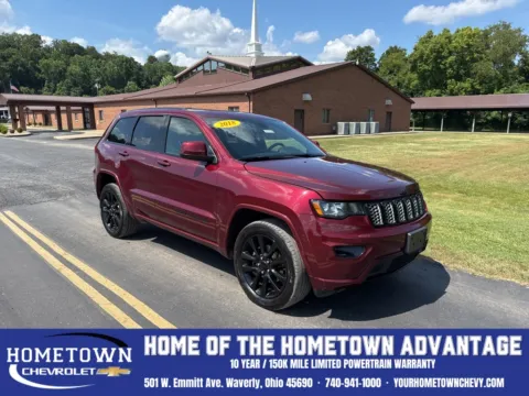 Red 2018 Jeep Grand Cherokee Altitude for sale in Waverly, OH