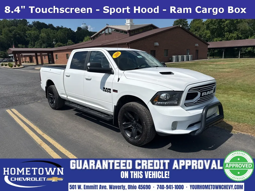White 2018 Ram 1500 Sport for sale in Waverly, OH