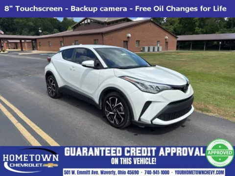 White 2021 Toyota C-HR XLE for sale in Waverly, OH