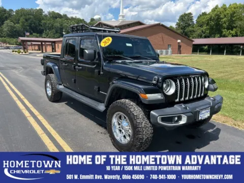 Black 2020 Jeep Gladiator Overland for sale in Waverly, OH