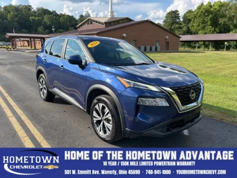 Blue 2023 Nissan Rogue SV for sale in Waverly, OH
