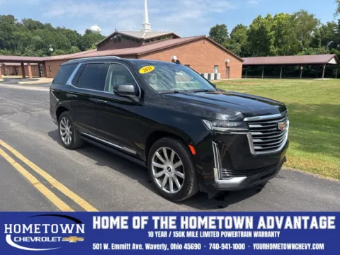 Black 2021 Cadillac Escalade Premium Luxury Platinum for sale in Waverly, OH
