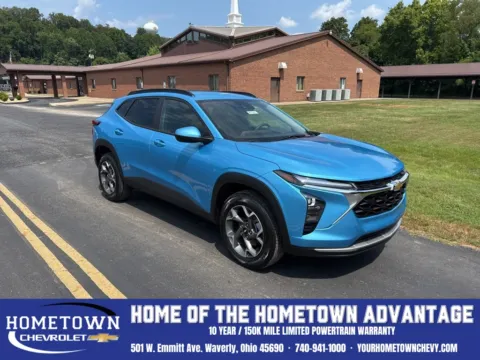 Blue 2025 Chevrolet Trax LT for sale in Waverly, OH
