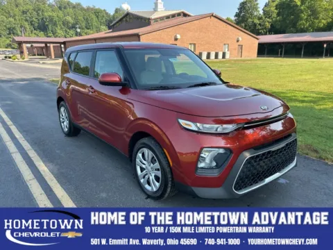 Orange 2021 Kia Soul LX for sale in Waverly, OH