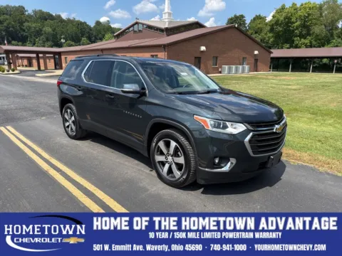 Gray 2019 Chevrolet Traverse 3LT for sale in Waverly, OH