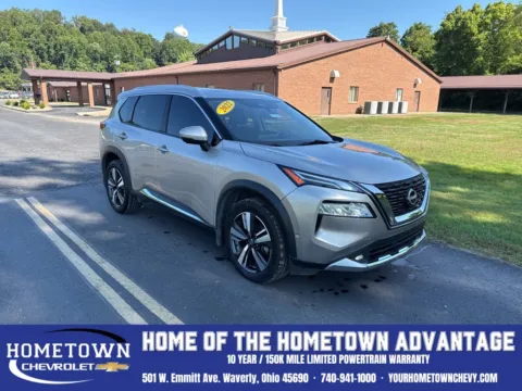 Silver 2022 Nissan Rogue Platinum for sale in Waverly, OH