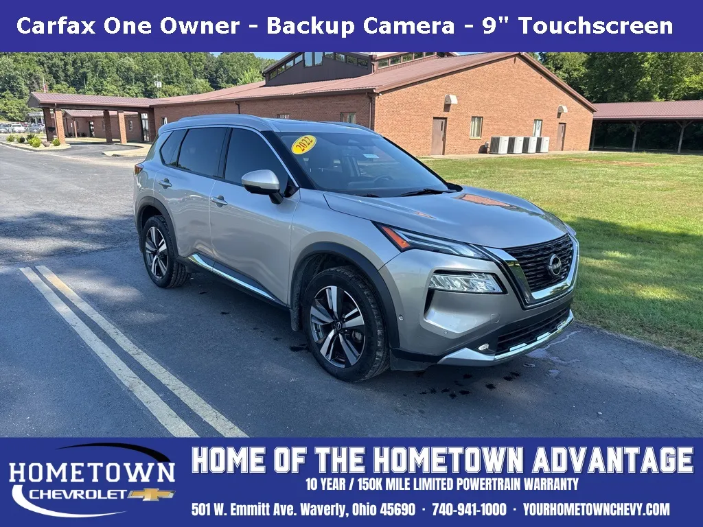 Silver 2022 Nissan Rogue Platinum for sale in Waverly, OH