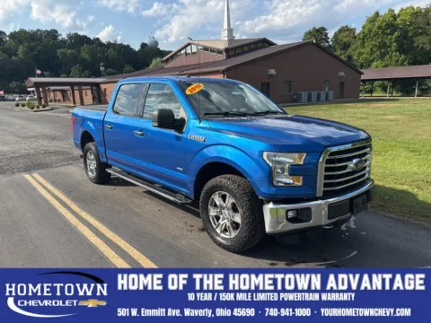 Blue 2016 Ford F-150 XLT for sale in Waverly, OH
