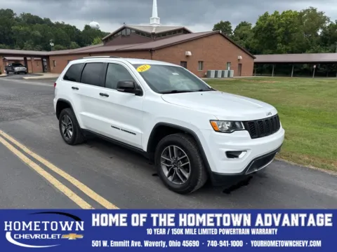 White 2017 Jeep Grand Cherokee Limited for sale in Waverly, OH