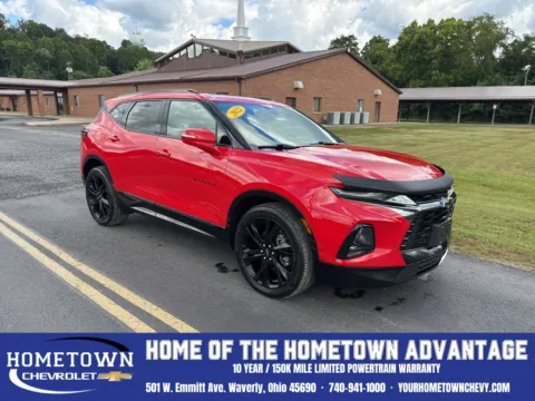 Red 2022 Chevrolet Blazer RS for sale in Waverly, OH