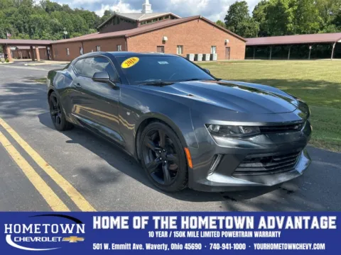 Gray 2018 Chevrolet Camaro 1LT for sale in Waverly, OH