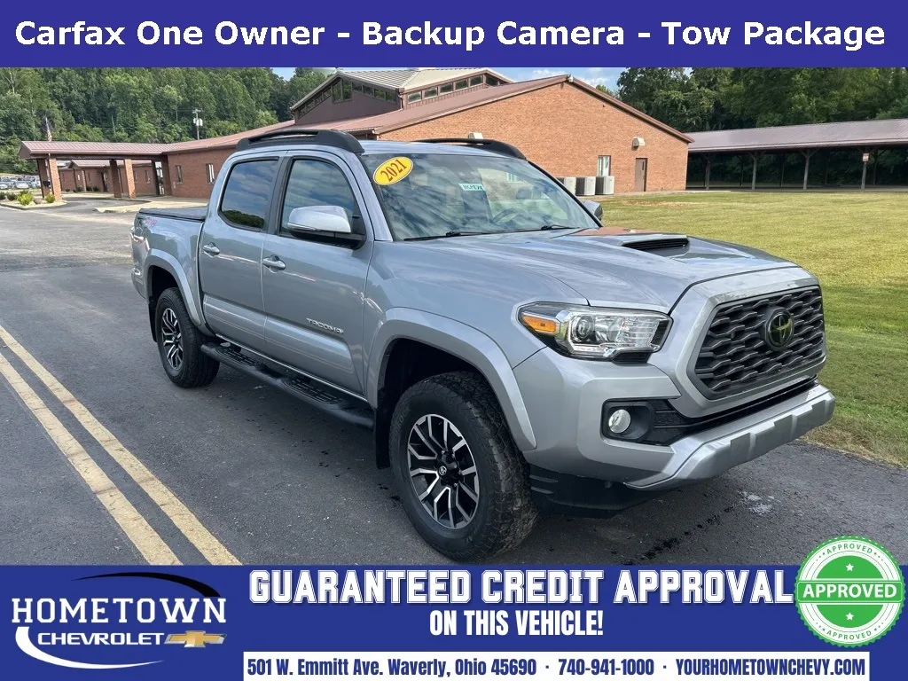 Silver 2021 Toyota Tacoma TRD Sport for sale in Waverly, OH