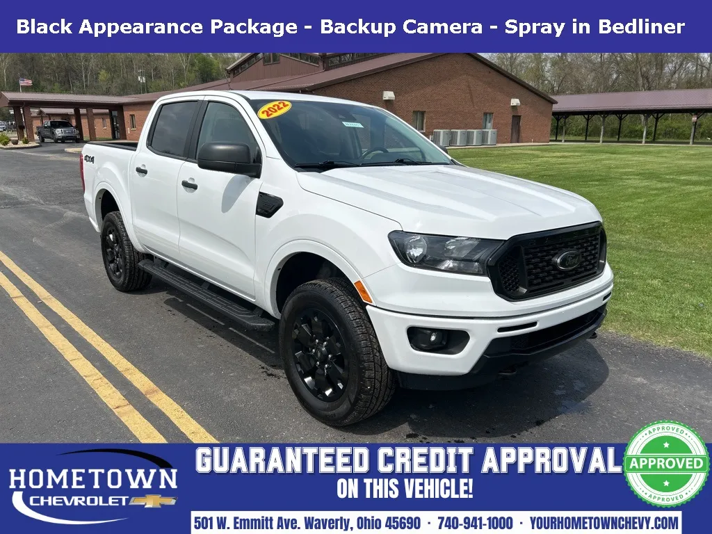 White 2022 Ford Ranger XLT for sale in Waverly, OH