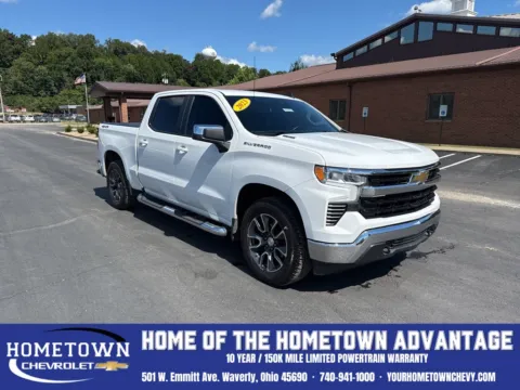 White 2023 Chevrolet Silverado 1500 LT for sale in Waverly, OH