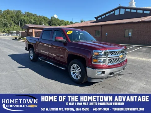 Red 2015 Chevrolet Silverado 1500 LT for sale in Waverly, OH