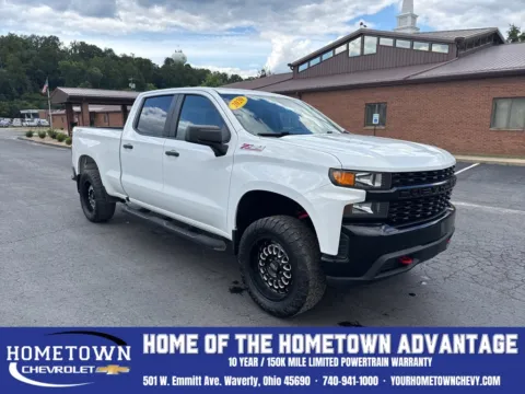 White 2020 Chevrolet Silverado 1500 Custom Trail Boss for sale in Waverly, OH