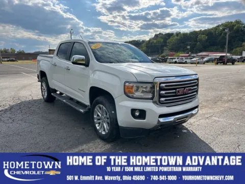 White 2019 GMC Canyon SLT for sale in Waverly, OH