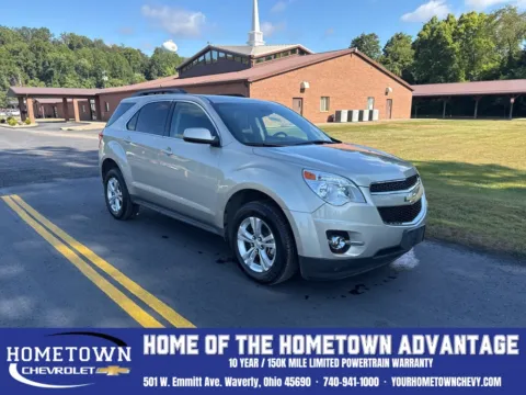 Silver 2015 Chevrolet Equinox LT for sale in Waverly, OH