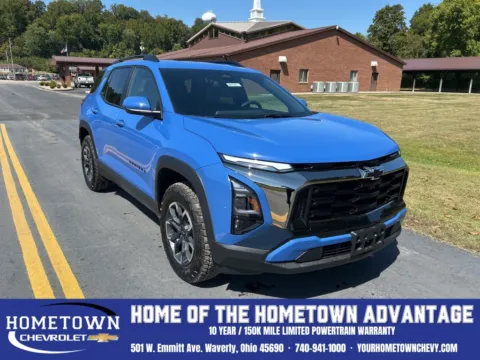 Blue 2025 Chevrolet Equinox ACTIV for sale in Waverly, OH