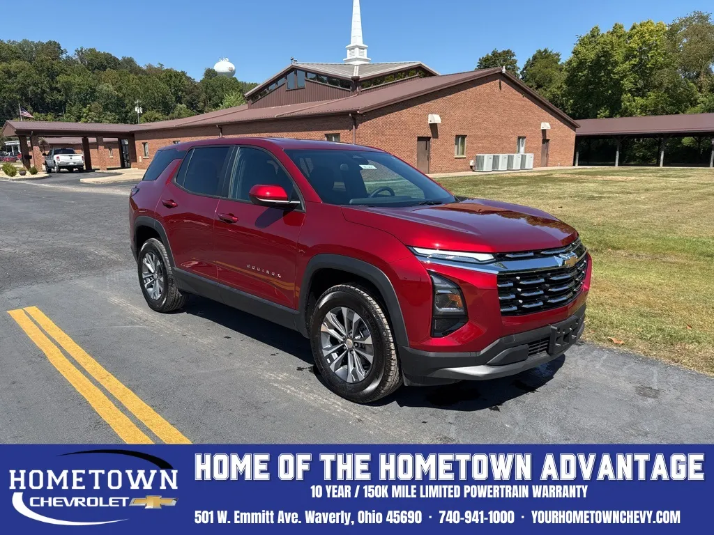 Red 2025 Chevrolet Equinox LT for sale in Waverly, OH