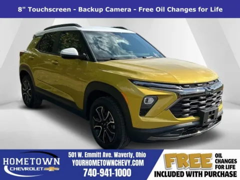 Yellow 2025 Chevrolet TrailBlazer ACTIV for sale in Waverly, OH