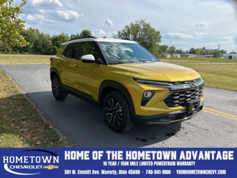 Yellow 2025 Chevrolet TrailBlazer ACTIV for sale in Waverly, OH