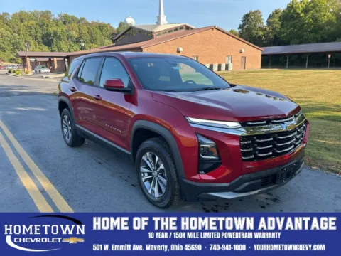 Red 2025 Chevrolet Equinox LT for sale in Waverly, OH