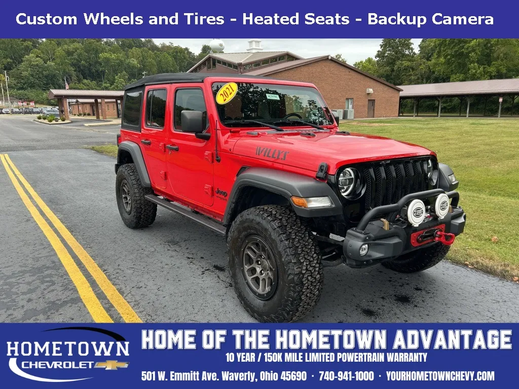 2021 Jeep Wrangler Unlimited Willys for sale in Waverly, OH