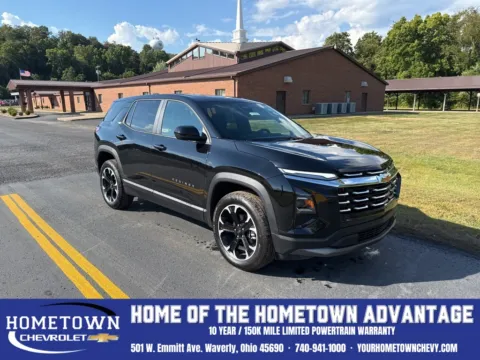 Black 2026 Chevrolet Equinox LT for sale in Waverly, OH