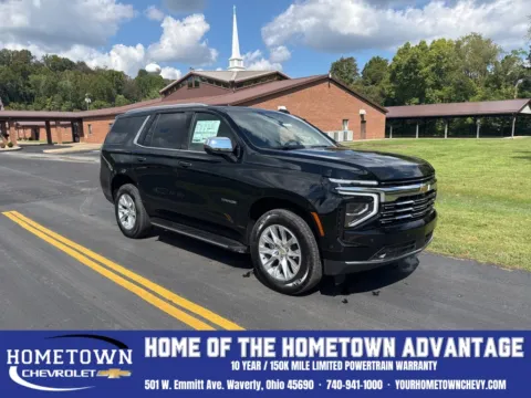 Black 2025 Chevrolet Tahoe Premier for sale in Waverly, OH