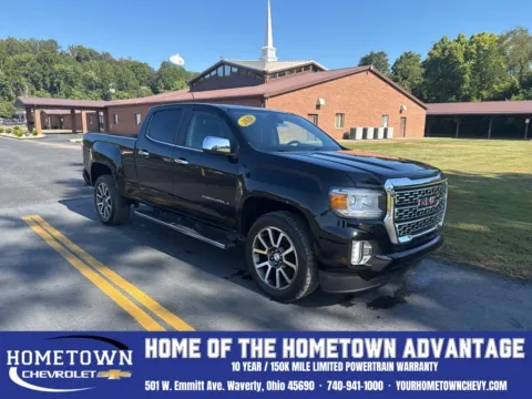 Black 2021 GMC Canyon Denali for sale in Waverly, OH
