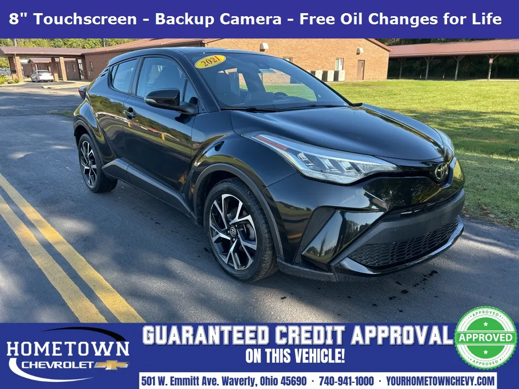 Used 2021 Toyota C-HR XLE with VIN NMTKHMBX3MR126051 for sale in Waverly, OH