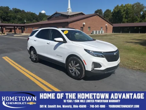 White 2022 Chevrolet Equinox LT for sale in Waverly, OH