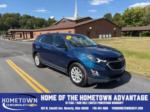 Blue 2019 Chevrolet Equinox LT for sale in Waverly, OH