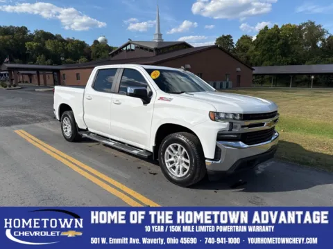 White 2021 Chevrolet Silverado 1500 LT for sale in Waverly, OH
