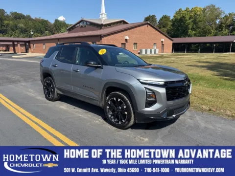 Gray 2025 Chevrolet Equinox RS for sale in Waverly, OH