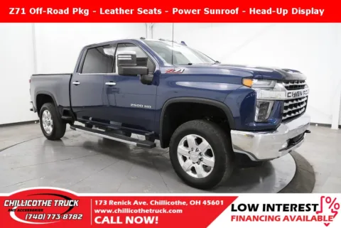 Blue 2020 Chevrolet Silverado 2500HD LTZ for sale in Waverly, OH